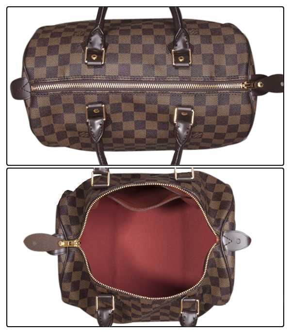 AAA Replica Louis Vuitton Damier Ebene Canvas Speedy 35 N41526 On Sale